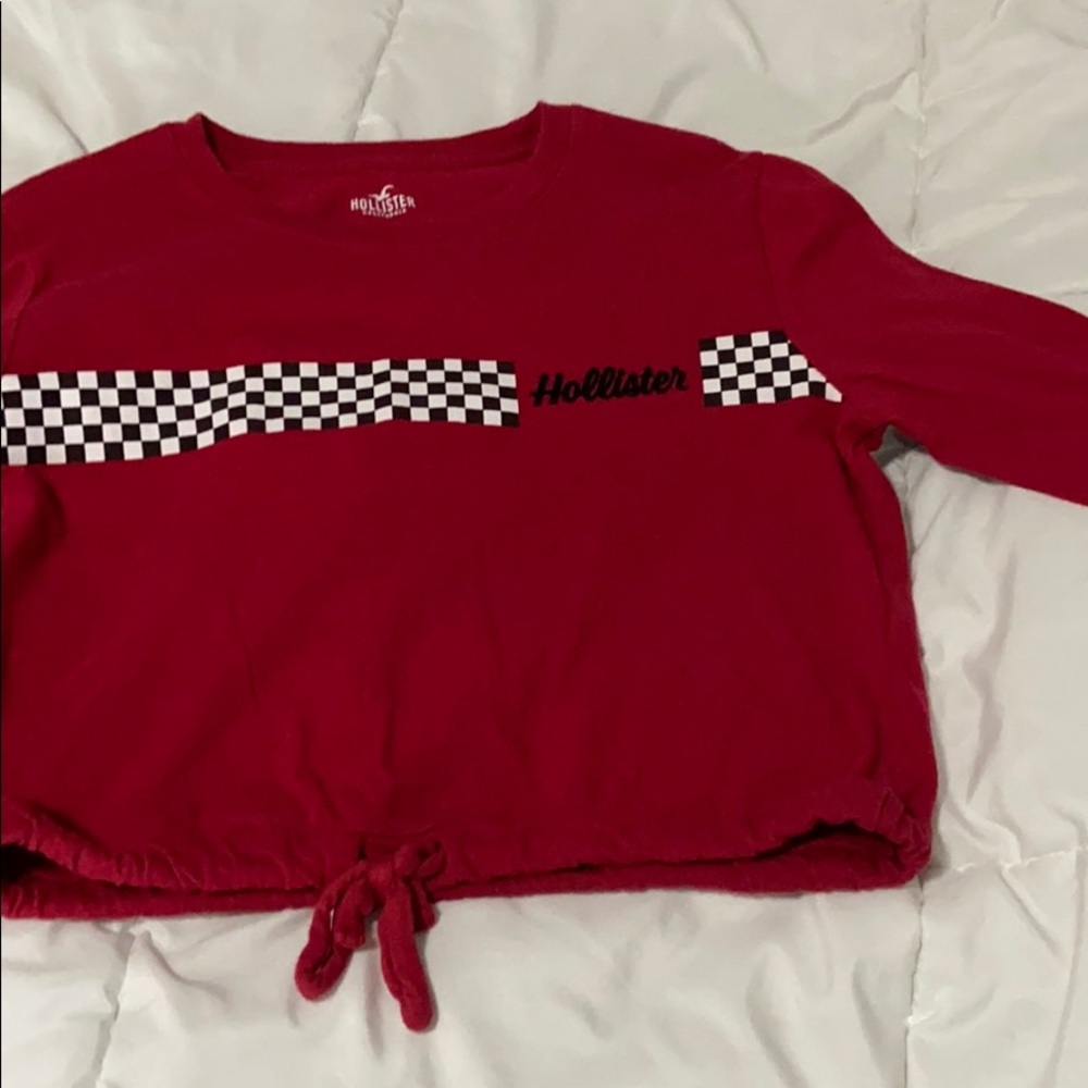 Hollister cropped long sleeve